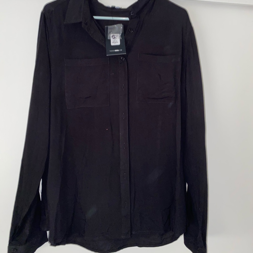 Brand new plus size fashion nova curve button up